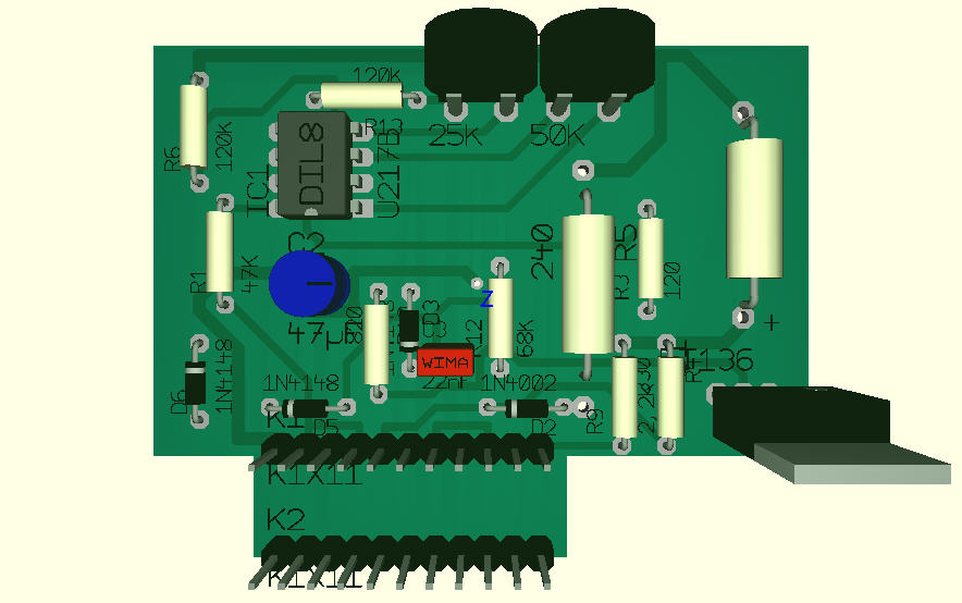 designed pcb